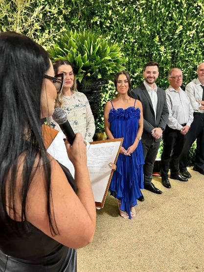 Dra. Marilia Souza homenageou os formandos em Clínica Médica